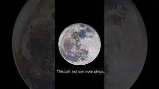 One Moon, 100 Shots | Behind This Astro Image | Canon R8