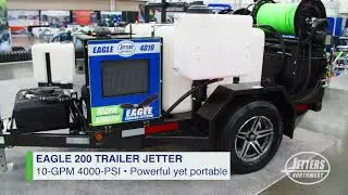 BRUTE JETTER POWER on a TRAILER!  The Eagle-200 Tow-Behind models from JETTERS NORTHWEST