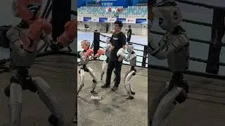 When the coach is mid-lesson and the robot tries a sneak punch&hellip; #robot #humanoidrobot #robots