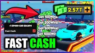 ⚡ +1 Speed Car Escape Script - FAST CASH FARM