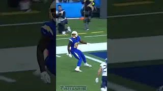 Joshua Kalu & Roger McCreary Team Up For An INT of Justin Herbert | #Chargers vs #Titans #shorts
