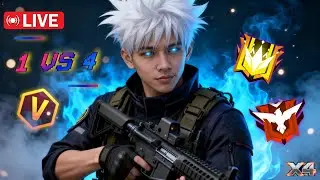 FREE FIRE LIVE | ស្វាគមន៍មកកាន់ការឡាយGOJO 1v4 X4 GAMING FF😍❤️