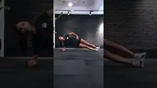 Side plank hip lifts