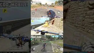 Molotov In CodM Vs Free Fire Vs Blood Strike #freefire