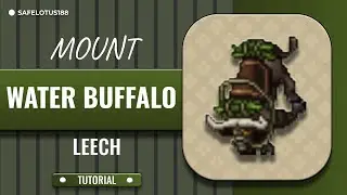 WATER BUFFALO | TIBIA | MOUNT | TUTORIAL | TUTORIAL | LEECH ⚔️