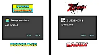 How to download/update z legends 3 and power warriors