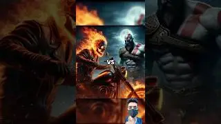 Ghost Rider vs Kratos fighting scene ( Jason. Gorilla. Godzilla. Hulk. chucky. Attack on Titan )