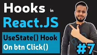 Hooks in React JS & What is UseState Hook | React Js tutorial hindi  in Hindi #7