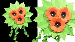 DIY Paper Wall Decoration Idea 2020  | How To Make An Amazing Paper Wall Hanging