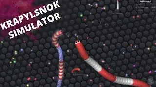 KRAPYLSNOK SIMULATOR | Slither.io p&aring; norsk!