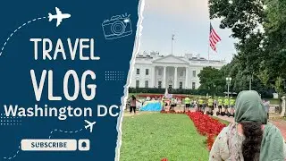 First Time Washington DC Travel Vlog part 1 #vlog #blog #fyp #america #whitehouse #pakistan #travel