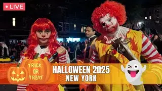 🔴 NYC LIVE | 2025 Village Halloween Parade 👻🎃