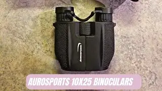 Aurosports 10x25 Binoculars for Adults and Kids Review | Folding Compact Binocular with Night Vision