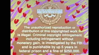 Jr heart pig home video fbi warning logo