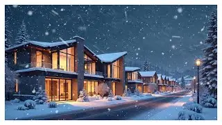 Snowstorm Sleep Sounds | Blizzard with Howling Wind & Winter White Noise Ambience