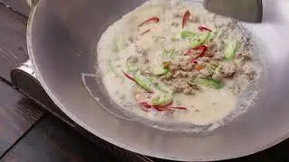 Preserved Soy Bean Dip Pork - Thai Recipe Cooking | Original Thai Food