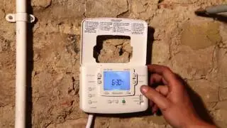 How to program a Honeywell ST9400c Thermostat