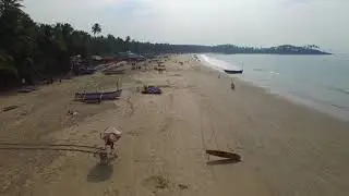 Palolem Beach Aerial View  | Beauty of Goa, India