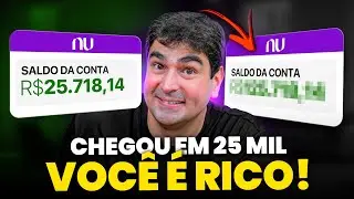O “MARCO” DOS PRIMEIROS 25 MIL REAIS INVESTIDOS | SUA VIDA MUDA A PARTIR DAQUI