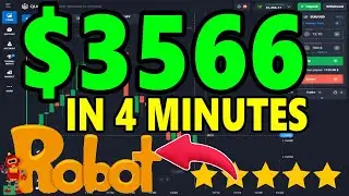 $3566 Profit In 4 Minutes With Quotex 5 Star Robot | Robot Cross Signal Ultimate
