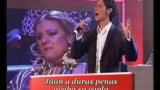 Juan Calero y su famoso !!no puedo, no puedo!! en SE LLAMA COPLA con 