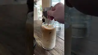 Classic Swirl of an iced Latte