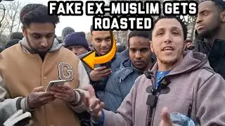 Fake Ex-Muslim Get Schooled! Shamsi And Visitor Speakers Corner Sam Dawah