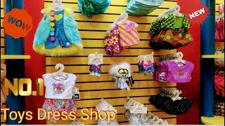 Toys Dress shops. // Kutties special Shop // Toys Dress shopping //Deepa's tea time vlog