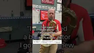 I just jugged a band director (transcription) #music