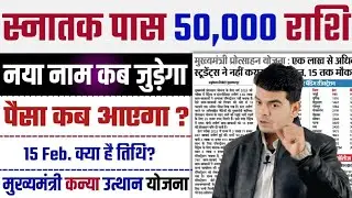 Kanya Utthan Yojana Bihar Online Apply 2026 | Graduation Pass 50000 Online Apply Kab Hoga