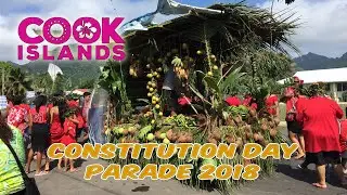 Cook Islands CONSTITUTION DAY PARADE 2018 in Avarua, Rarotonga -AWESOME!