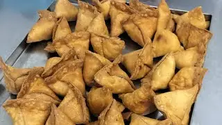 Thread samosa recipe | samosa folding method #food #samosa #samosarecipe #samosatips