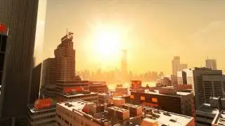 Mirrors Edge - DreamScene [Live Wallpaper] - Sunset View (1080p)