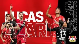 LUCAS ALARIO |&nbsp;#GOALARIO &ndash; Seine ersten 25 Tore in der Bundesliga | Bayer 04 Leverkusen