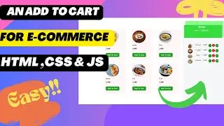 Build an 'Add to Cart' Feature in 20 Minutes! #Ecommerce #JavaScript