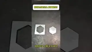 HEXAGONAL FITTING JOB 🤯 | 17 SEC 🎯 | PERFECT FITTING 💯 | #iti #fitter #fitting #practical #foryou