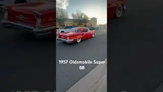 Local 1957 Oldsmobile Super 88 on the move