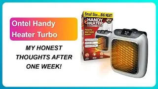 ОБЗОР (2026): Ontel Handy Heater Turbo | МОИ ЧЕСТНЫЕ ВПЕЧАТЛЕНИЯ ПОСЛЕ ОДНОЙ НЕДЕЛИ!