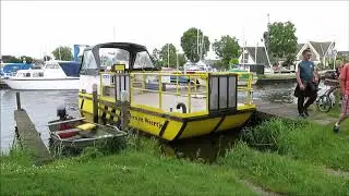 Rondje met pontjes bij de Kagerplassen juni 2019