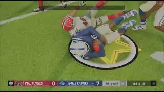 Maximum Football franchise mode week 2 full game