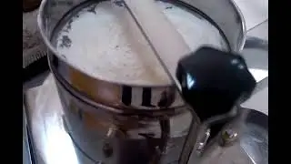 Test sieve sugar powder size detection