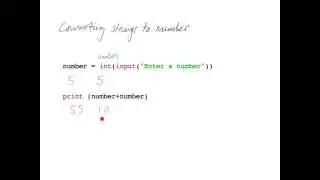 Convert strings to integer