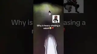 Heavy weapons guy chasing a rabbit rabbit tf2 teamfortress2 me #capcut #funny #trending #tf2 #memes