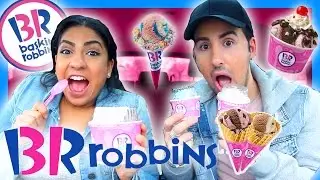 TASTING BASKIN ROBBINS!