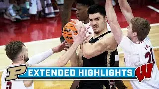 Purdue at Wisconsin | Extended Highlights | Big Ten Men's Basketball | Feb. 4, 2024
