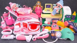 [🌟Toy ASMR🌟] 63💕 Minutes Satisfying with Unboxing Pink Doctor toys Ambulance ASMR | Review Toys