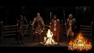 The Four Mercenaries EP 1 | AI Live-Action Short Film | Roleplay 🎲