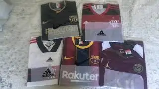Unboxing Camisas de Time