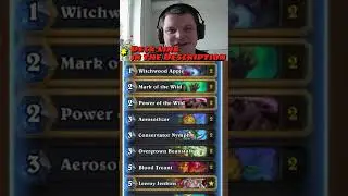 Treant Druid Deck #hearthstonestandard #hearthstonegameplay #hearthstonebattlegrounds #hearthstone