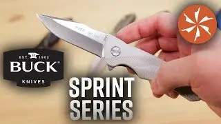 Buck Sprint Select and Pro EDC Folding Pocket Knives Now Available at KnifeCenter.com